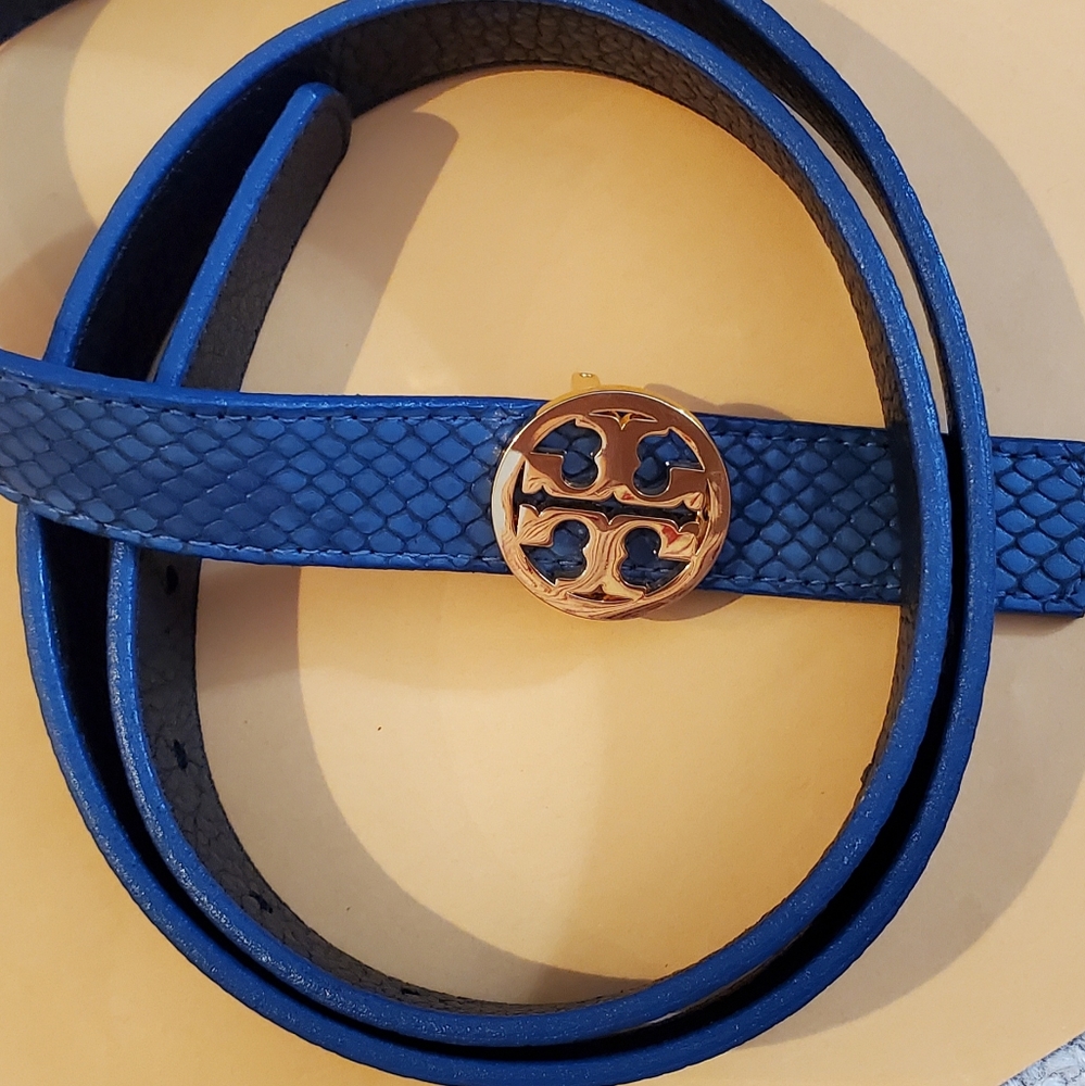 Tory Burch Reservible Logo Belt